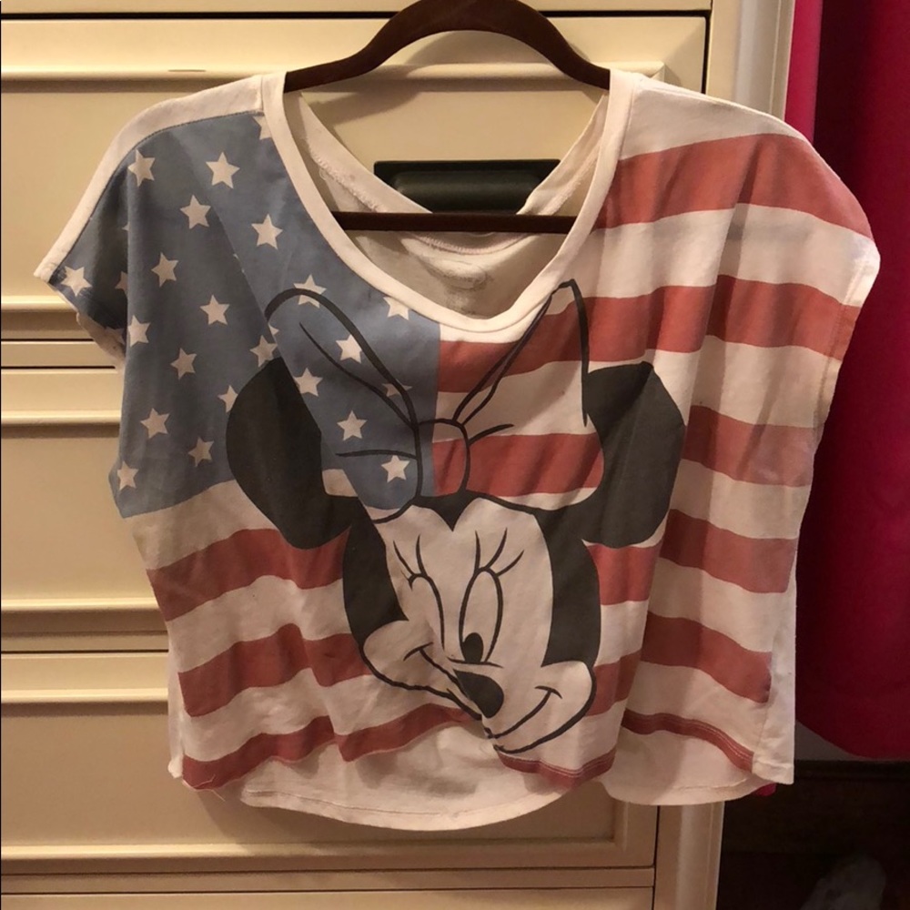 Mini mouse crop top